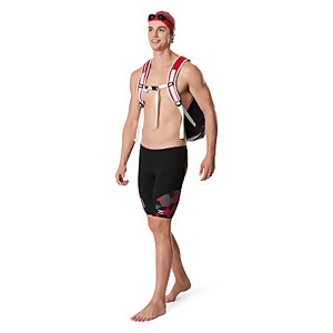 Men's Ruse Blocks Jammer Red