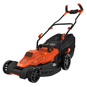 BLACK DECKER 42cm 1800W Rotary Lawn Mower BEMW481BH GB Homebase