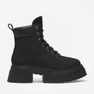 Sky Nubuck Leather Platform