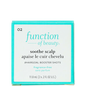 Function of Beauty Soothe Scalp #Hairgoal Booster Shots 11.8ml