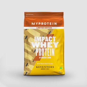 Myprotein Impact Whey Isolate, Keventers Butterscotch, 1kg (IND)