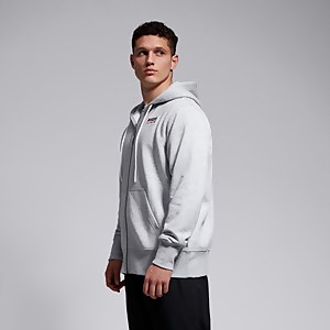 Mens CCC Sport Dept FZ Hoodie Grey