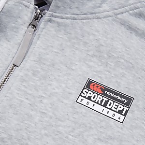 Mens CCC Sport Dept FZ Hoodie Grey