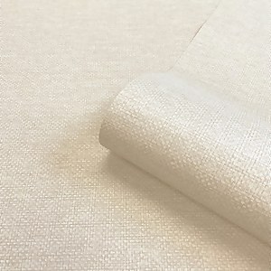 Belgravia Decor Palm Weave Textured Cream Wallpaper
