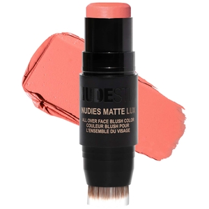 NUDESTIX Nudies Matte Lux All Over Face Blush Colour - Pretty Peachy