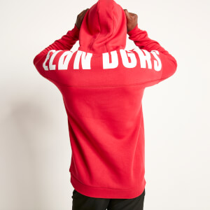 Large Logo Oversized Pullover Hoodie – Ski Patrol Red