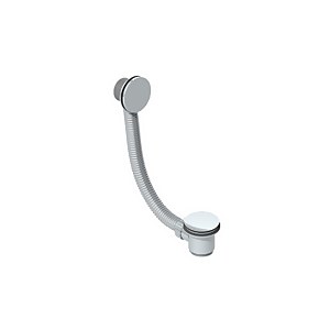 Bathstore Bath Click Clack Waste with Overflow - Chrome