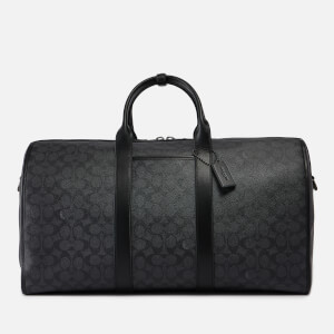 Coach overnight bag clearance in signature canvas