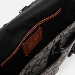 Coach League Signature Jacquard Canvas Messenger Bag Coggles