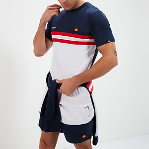 Men's Cielo Swim Short Red/Navy/White