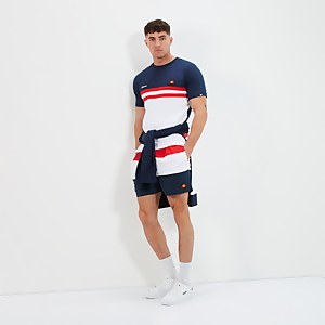 Men's Cielo Swim Short Red/Navy/White - XS