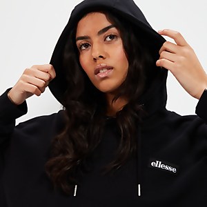 Women's Halo Crop Hoody Black - 16