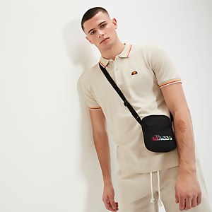 Men's Rooks Polo Shirt Beige - 2XL