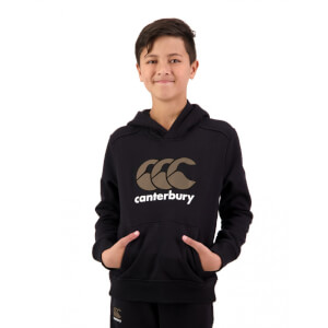Canterbury Kids CCC Anchor Hoodie in Black-8YR