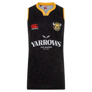 Mens Taranaki Replica Training Singlet in Black-S