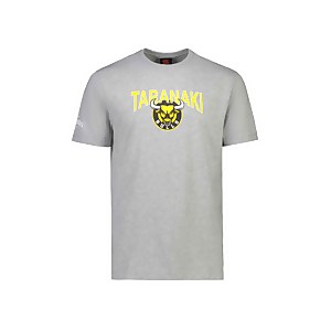 Kids Taranaki Supporters T-Shirt in Grey-6YR