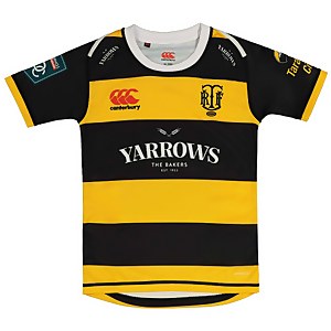 Kids Taranaki Replica On Field Jersey in Black-8YR