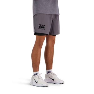 MENS VAPODRI 7" TEMPO 2-IN-1 SHORT IN GREY