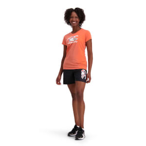 WOMENS UGLIES T-SHIRT CORAL