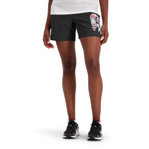 Womens Uglies Tactic Short 5" in Black-6