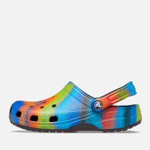 Crocs shoes tie dye hot sale