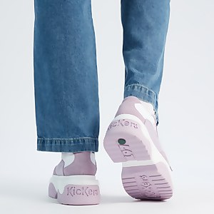 Adult Unisex Kade Lo Leather Purple - 6.5