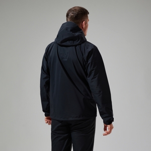 Wasserdichte Truda Flex Herren-Jacke Schwarz