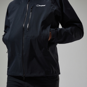 Wasserdichte Truda Flex Herren-Jacke Schwarz