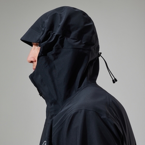 Wasserdichte Truda Flex Herren-Jacke Schwarz