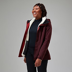 Hillwalker InterActive Jacke für Damen - Rot/Lila