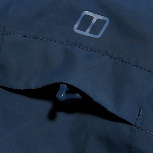 Omeara Lange Jacke für Damen - Dunkelblua