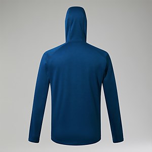 Men's URB Spitzer InterActive Hooded Fleece Jacket - Turquoise/Blue