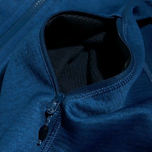 Men's URB Spitzer InterActive Hooded Fleece Jacket - Turquoise/Blue