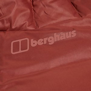 Silksworth Daunenjacke mit Kapuze für Herren - Rot