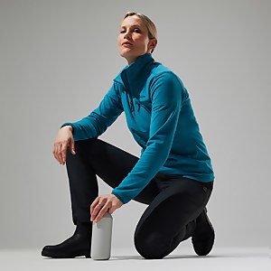 Women's Prism 2.0 Micro Half Zip Polartec® Fleece Turqoise - 18