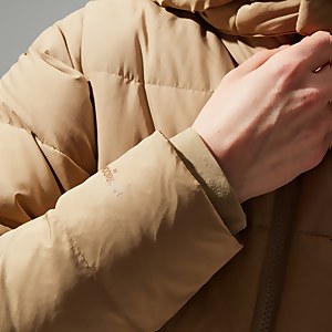 Women's Embo 4in1 Down Insulated Long Jacket - Natural