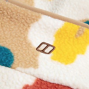 Women's Hawksker Half Zip Fleece - Red/Natural/Yellow/Turquoise
