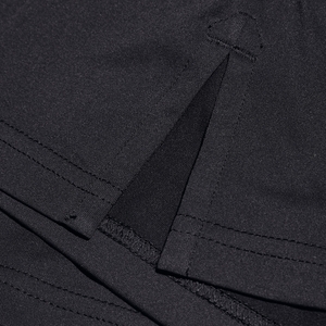 Wayside Boxy Funktions-T-Shirt für Damen Schwarz