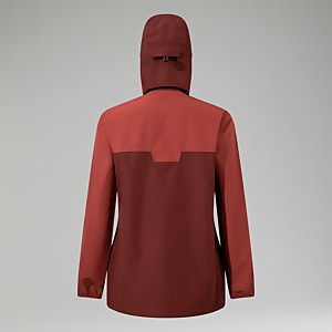Deluge Pro 3.0 Jacke für Damen - Rot/Braun