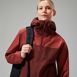 Deluge Pro 3.0 Jacke für Damen - Rot/Braun