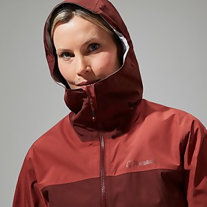 Deluge Pro 3.0 Jacke für Damen - Rot/Braun