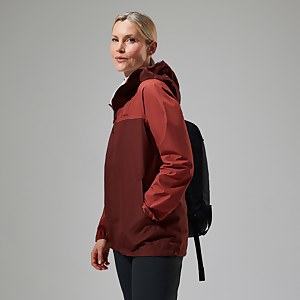 Deluge Pro 3.0 Jacke für Damen - Rot/Braun