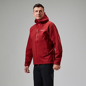 Men's Truda Flex Waterproof Jacket - Red