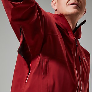 Men's Truda Flex Waterproof Jacket - Red