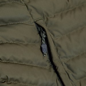Nula Lange Micro Jacket für Damen - Grün