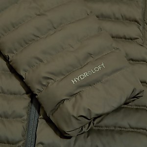 Nula Lange Micro Jacket für Damen - Grün
