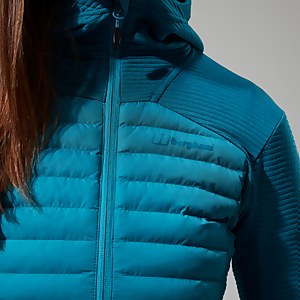 Nula Hybrid Jacke für Damen - Türkis