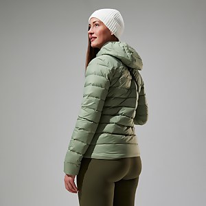 Women's Silksworth Hooded Down Insulated Jacket - Green