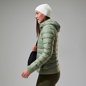 Women's Silksworth Hooded Down Insulated Jacket - Green