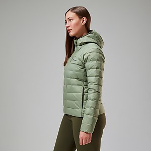Women's Silksworth Hooded Down Insulated Jacket - Green